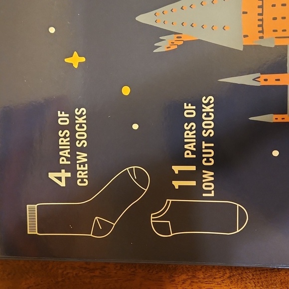 NEW Harry Potter socks 15 days of socks Hogwarts Express Christmas edition. - Picture 7 of 9